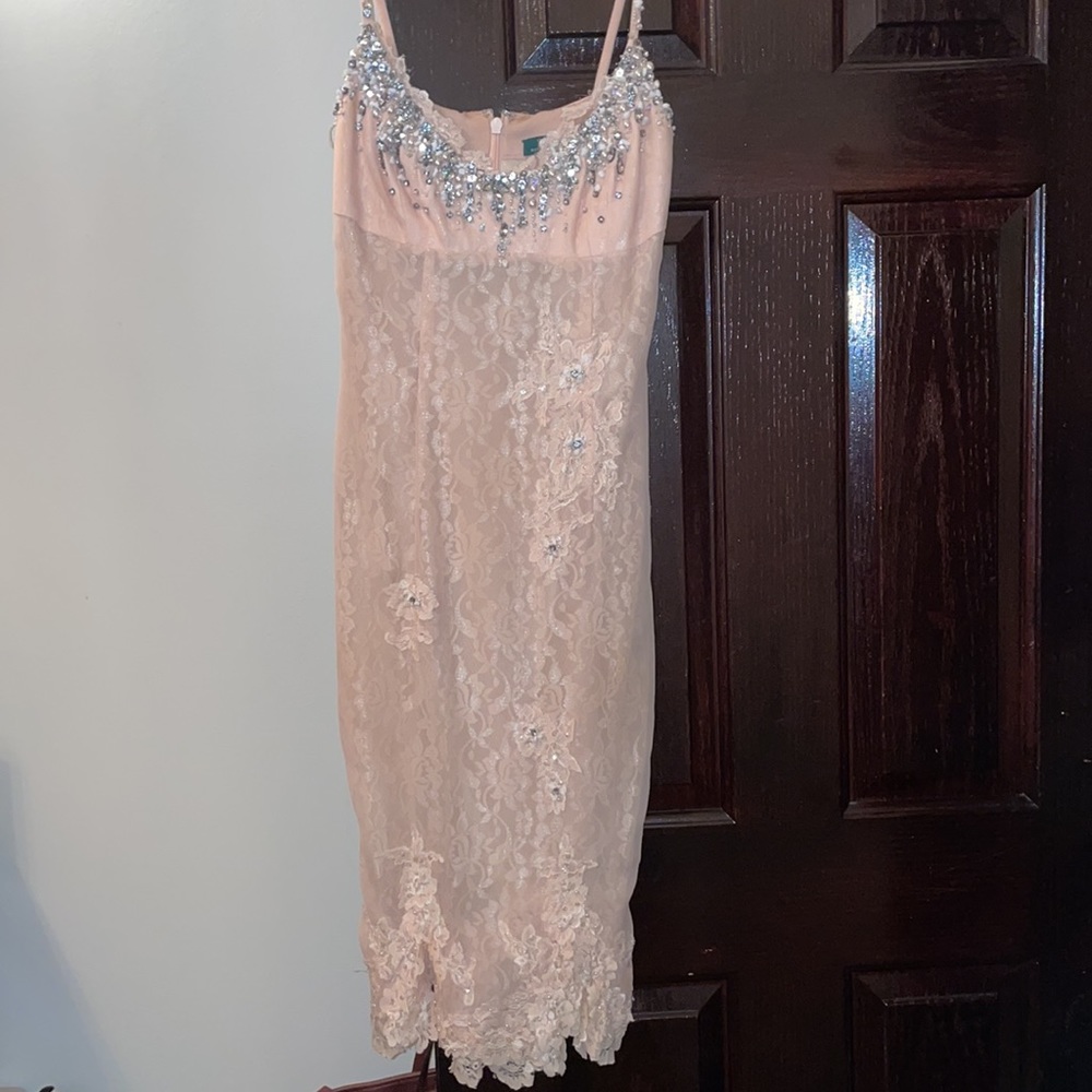 Julian Joyce made by Mandalay midi embellished dress